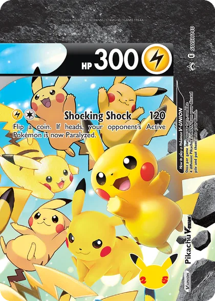 Carta Pikachu V-UNION