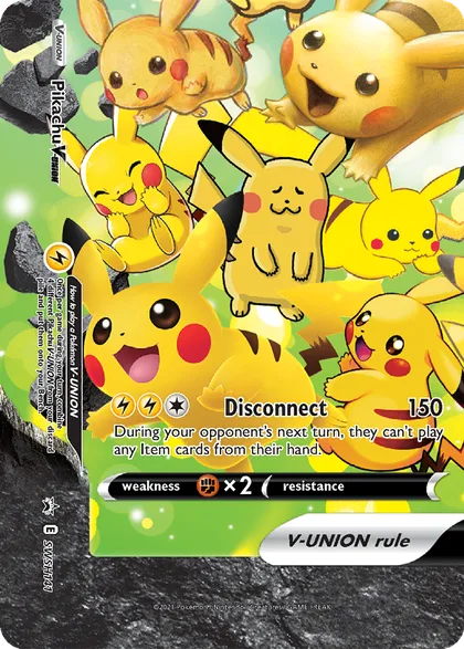 Carta Pikachu V-UNION