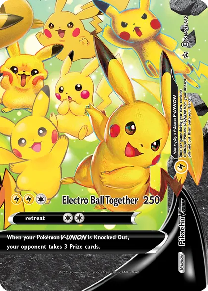 Carta Pikachu V-UNION