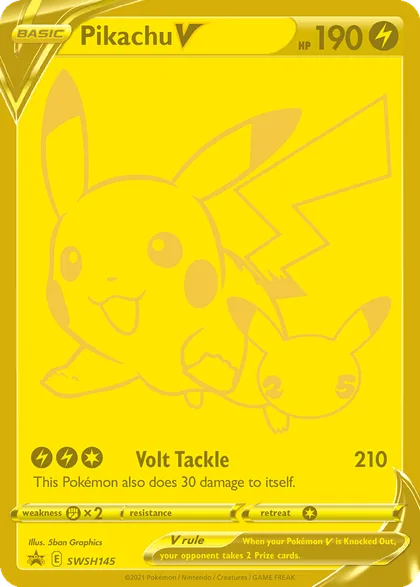 Carta Pikachu V