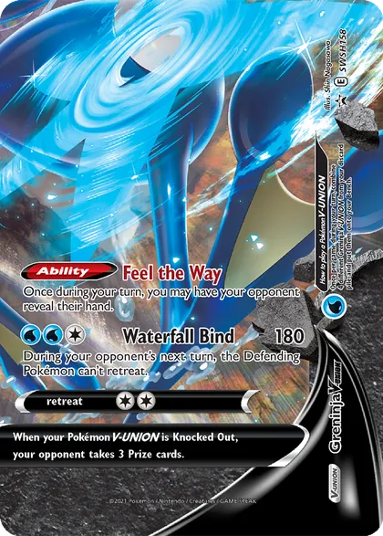 Carta Greninja V-UNION