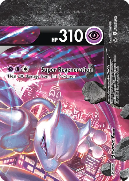 Carta Mewtwo V-UNION