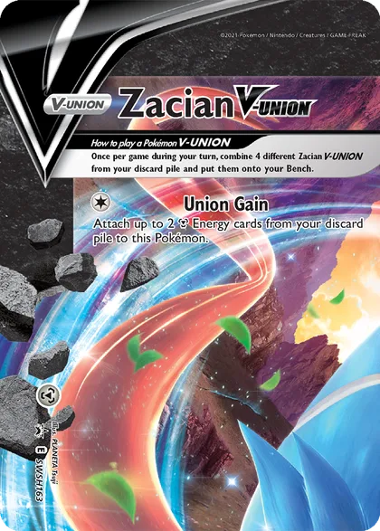 Carta Zacian V-UNION