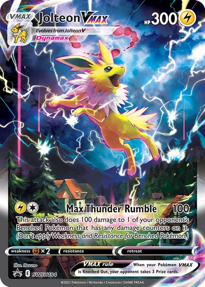 Carta Jolteon VMAX