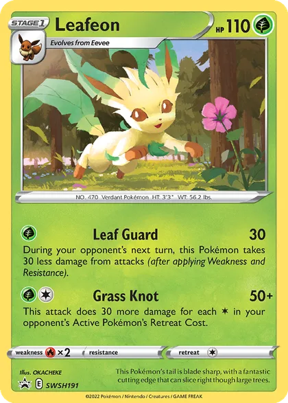 Carta Leafeon