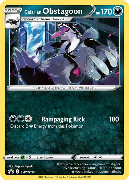 Carta Galarian Obstagoon