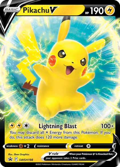 Carta Pikachu V