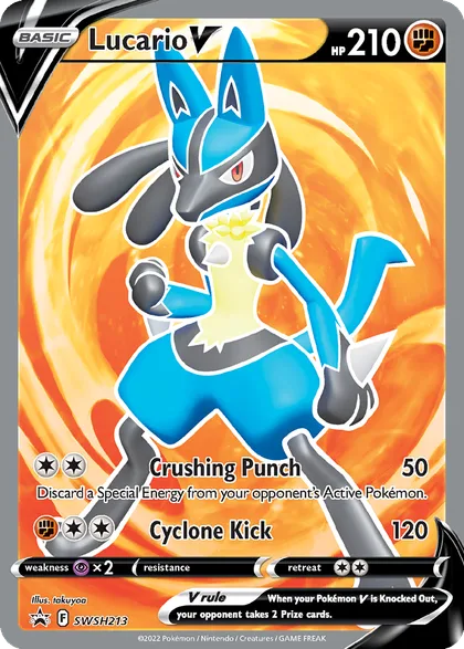 Carta Lucario V