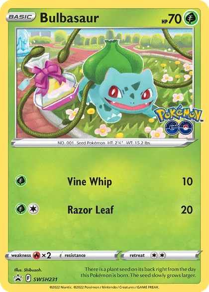 Carta Bulbasaur