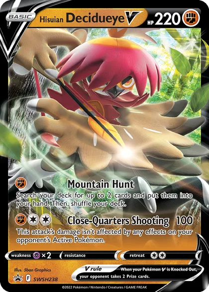 Carta Hisuian Decidueye V