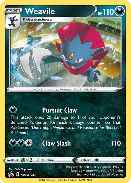 Carta Weavile