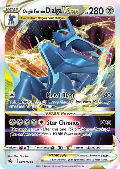Carta Origin Forme Dialga VSTAR