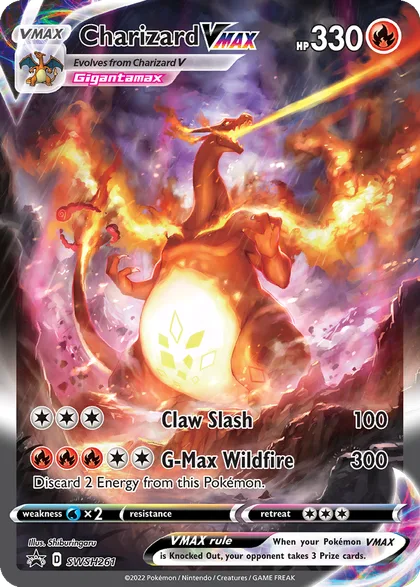 Carta Charizard VMAX