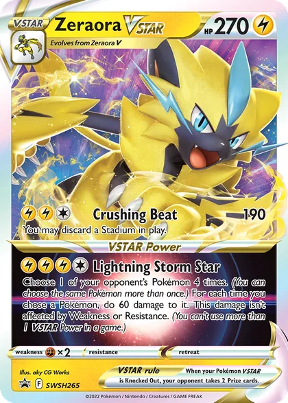 Carta Zeraora VSTAR