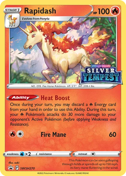Carta Rapidash