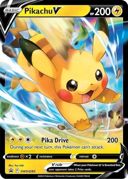 Carta Pikachu V