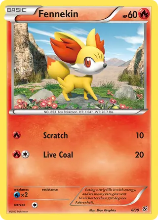 Carta Fennekin