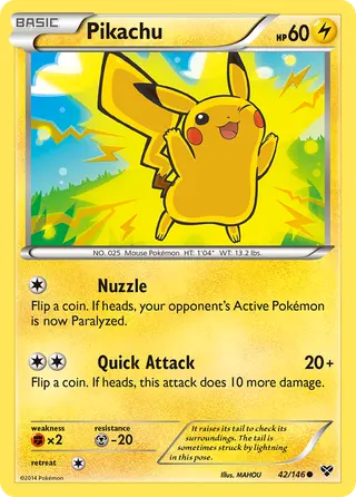 Carta Pikachu