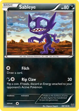 Carta Sableye