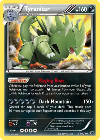 Carta Tyranitar