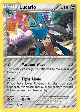 Carta Lucario