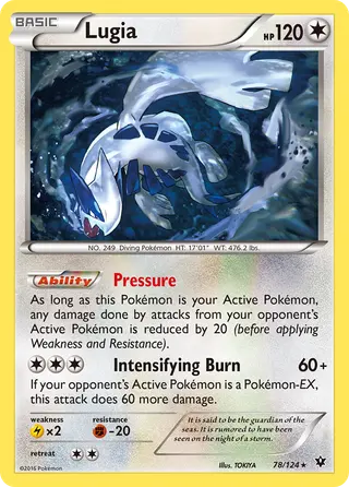 Carta Lugia