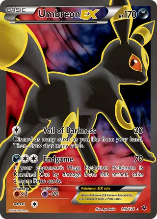 Carta Umbreon EX