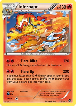 Carta Infernape