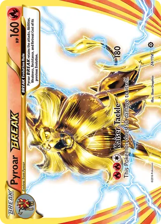 Carta Pyroar TURBO