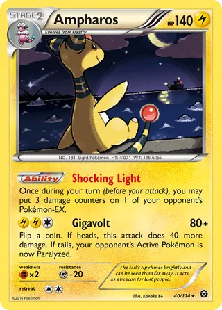 Carta Ampharos