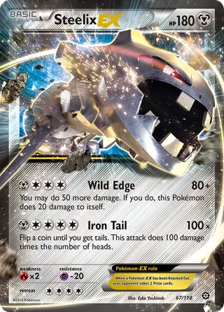 Carta Steelix EX