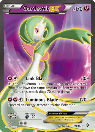 Carta Gardevoir EX