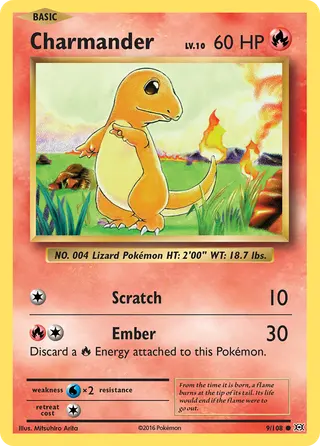 Carta Charmander