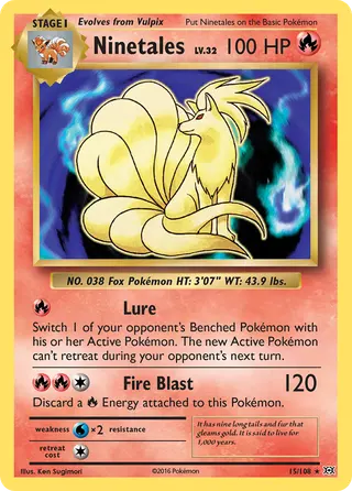 Carta Ninetales