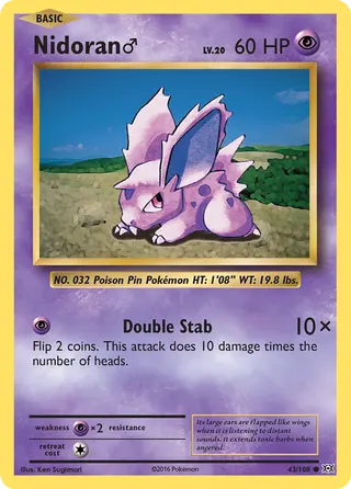 Carta Nidoran♂