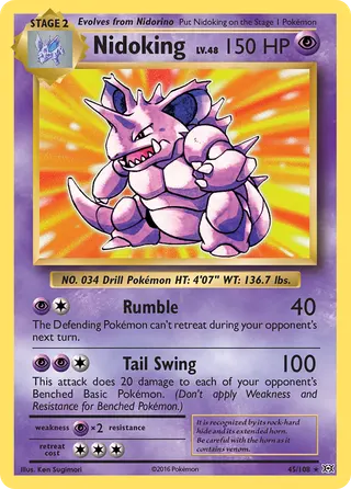 Carta Nidoking