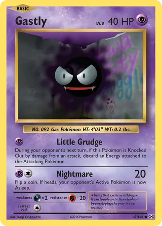 Carta Gastly