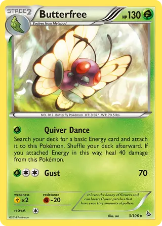Carta Butterfree