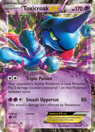 Carta Toxicroak EX