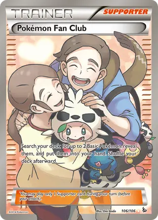 Carta Fã Clube Pokémon