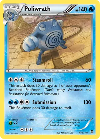 Carta Poliwrath