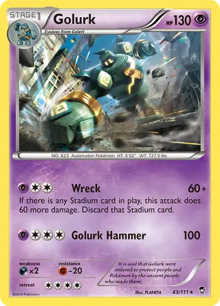 Carta Golurk