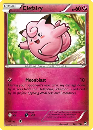Carta Clefairy