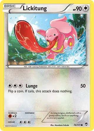 Carta Lickitung