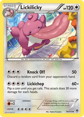 Carta Lickilicky