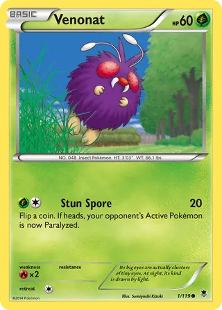 Carta Venonat