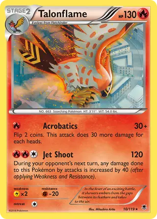 Carta Talonflame