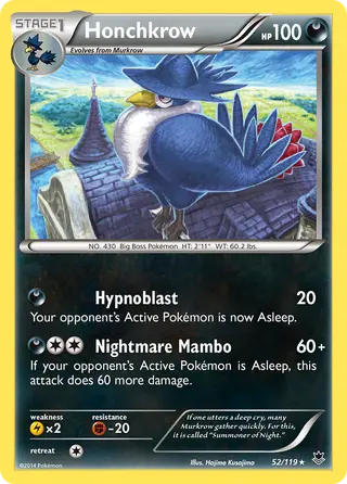 Carta Honchkrow
