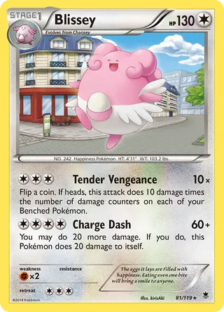 Carta Blissey