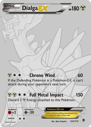 Carta Dialga EX